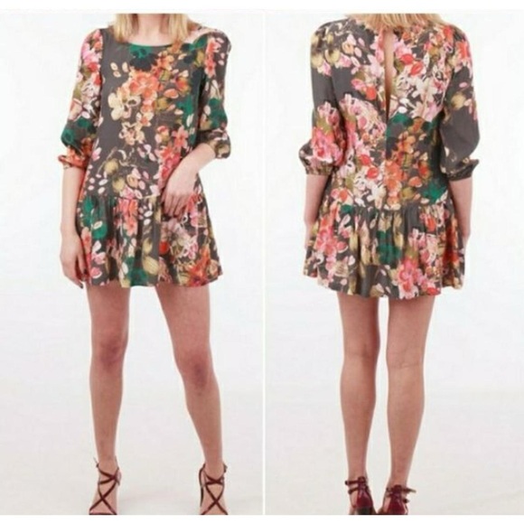 Anthropologie Mini Dress sz 8 EUC - Picture 1 of 5